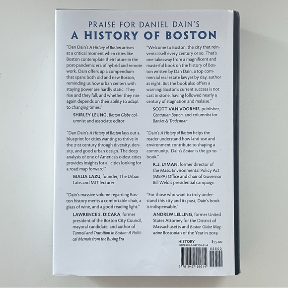 A History Of Boston By Daniel Dain Harcover Book - Picture 6 of 12